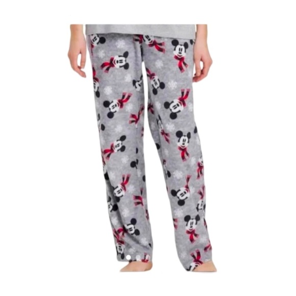 Disney Other - Disney Mickey Mouse Fleece Christmas Holiday Pajama Pants NWOT Size XXL